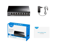 Cudy 8p GS108 (8x10/100/1000Mbit) - 1110360 - zdjęcie 5
